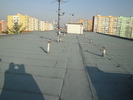 	ZŠ Smolkova, pavilon P3 - střecha - asfaltový pás TEXSA.JPG	